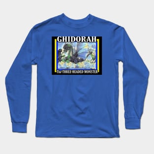 GHIDORAH THE THREE HEADED MONSTER Long Sleeve T-Shirt